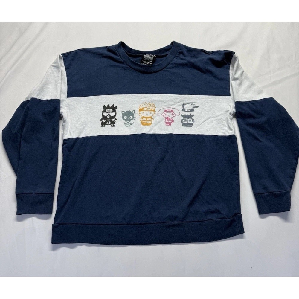 Naruto Shippuden x Hello Kitty and Friends Box Lunch Long Sleeve T-Shirt Women S